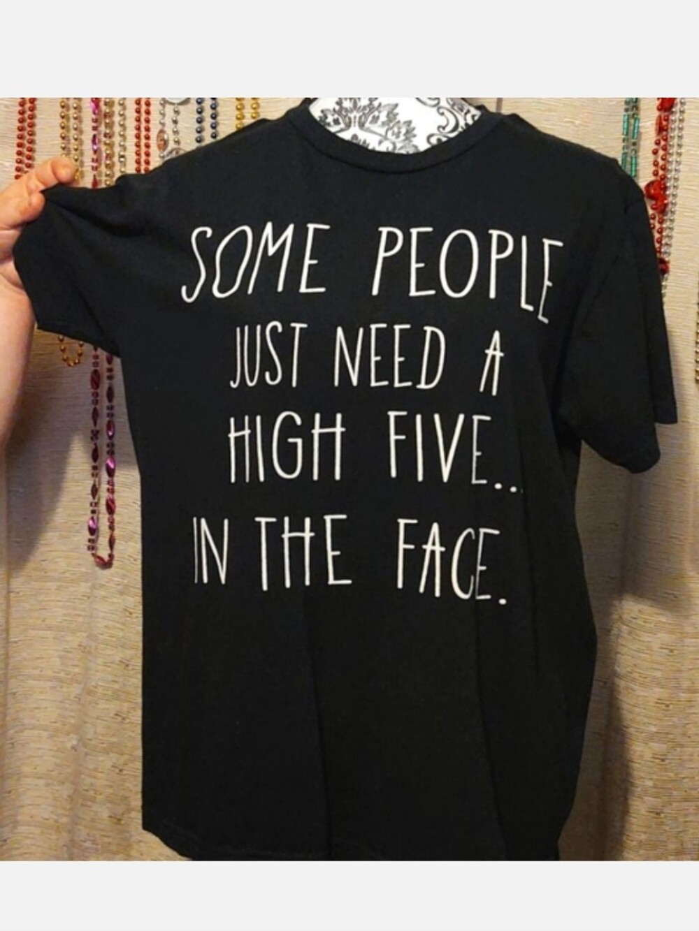 Black Matter by Goodie Two Sleeve Statement T-Shirt Medium